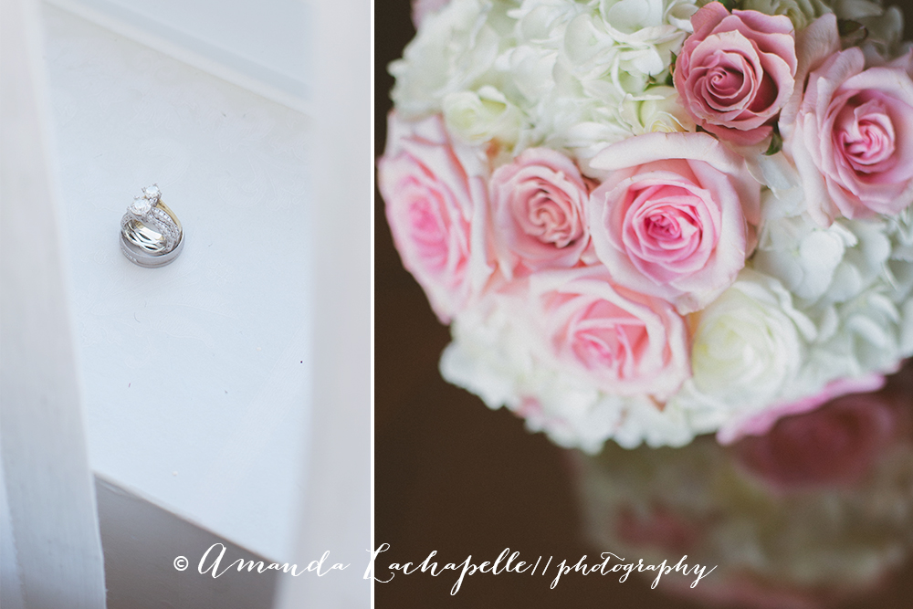 Cuttings Floral Bouquet - wedding rings